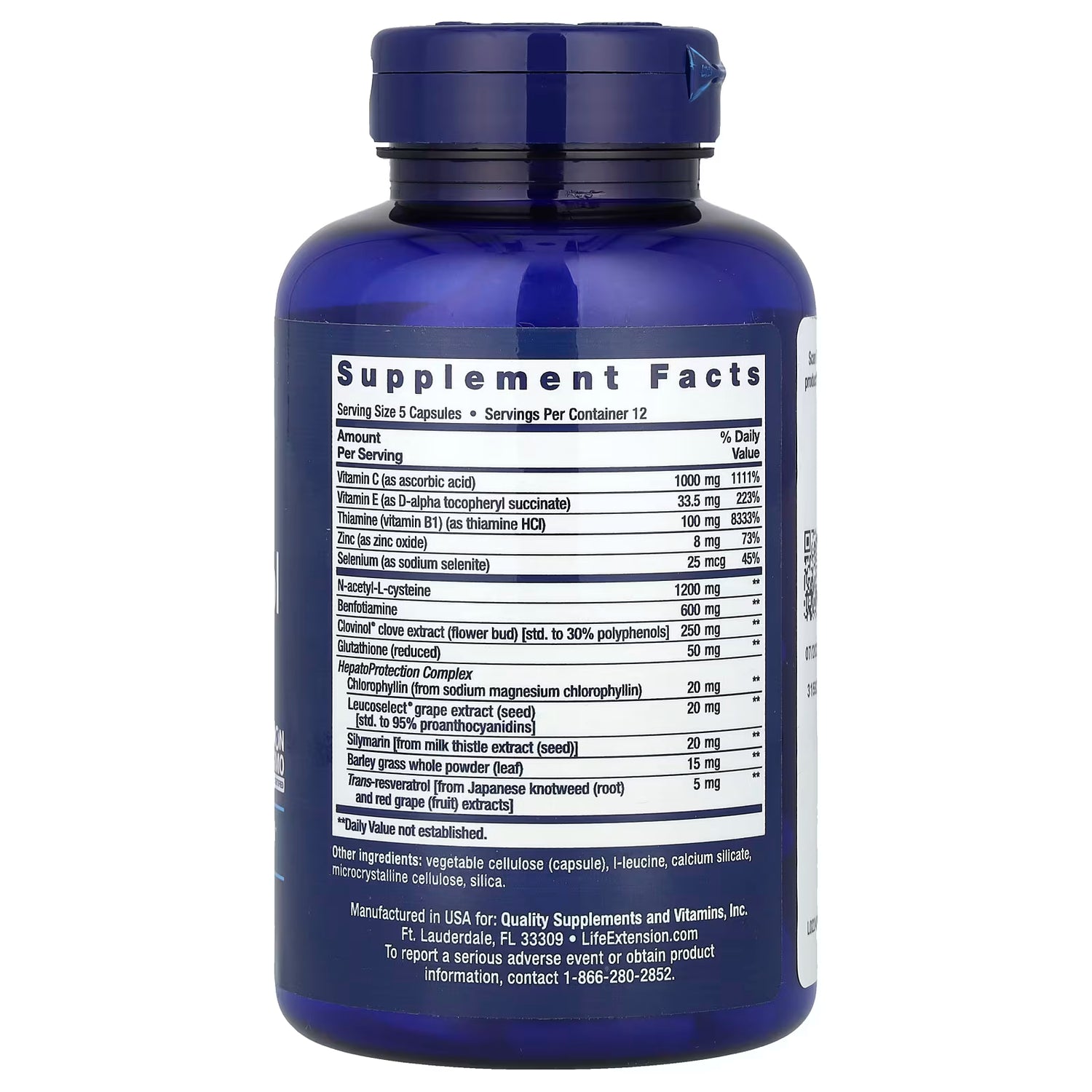 Life Extension Anti-Alcohol Complex - 60 caps