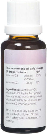 Vitamin D3/D -3 K2, 25 ml - Epigenar
