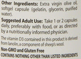 Vitamin D3 125mcg (5000 IU), 720 Softgels - Liječnici najbolji