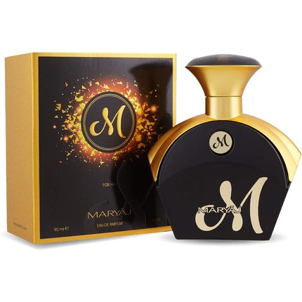 M by MARYAJ Perfume for Women Eau de Parfum 90ml - Enchanting Blend of Floral, Full-Toned, and Amber Notes