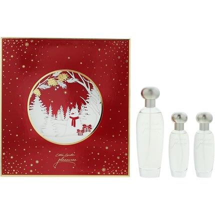 Estée Lauder Pleasures 3 Piece Gift Set: Eau de Parfum 100ml - Eau de Parfum 30ml