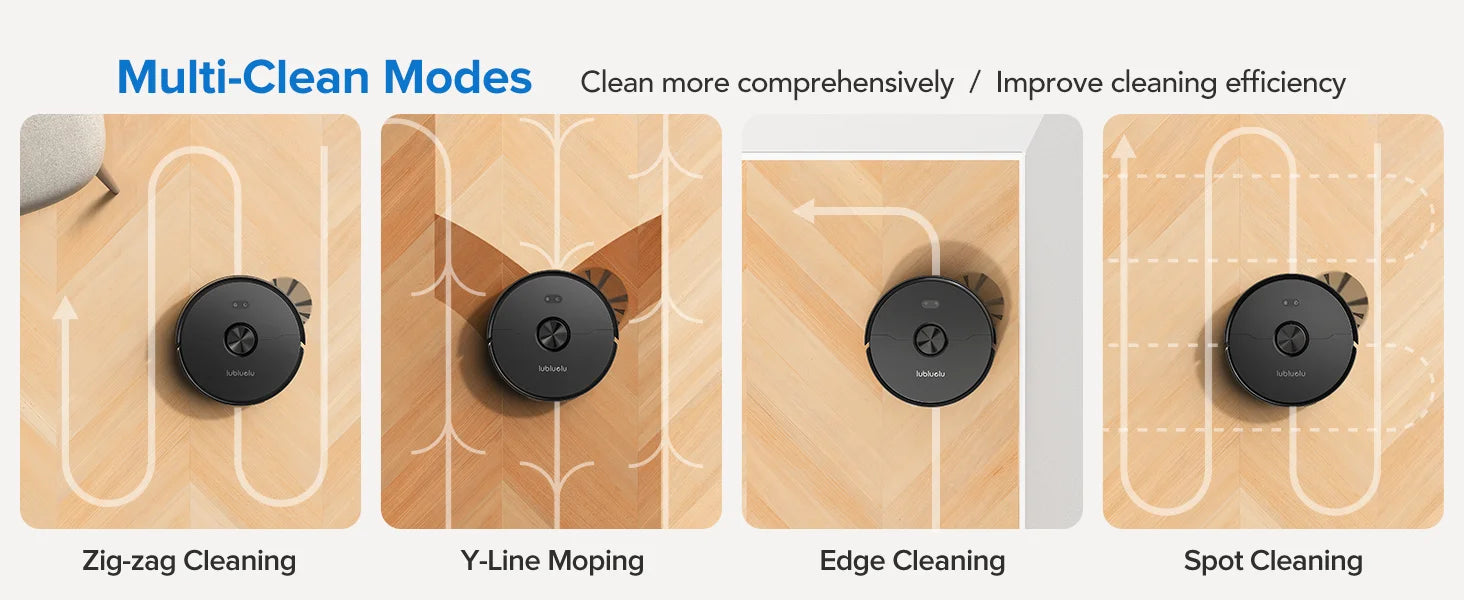 NEXA Vacuum Robot Vacuum & MOP, mappatura intelligente, auto-ricarica, Alexa/Google Control