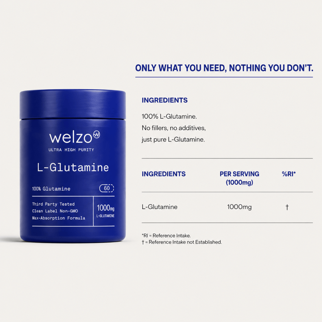 Welzo Ultra Purity L-glutamin