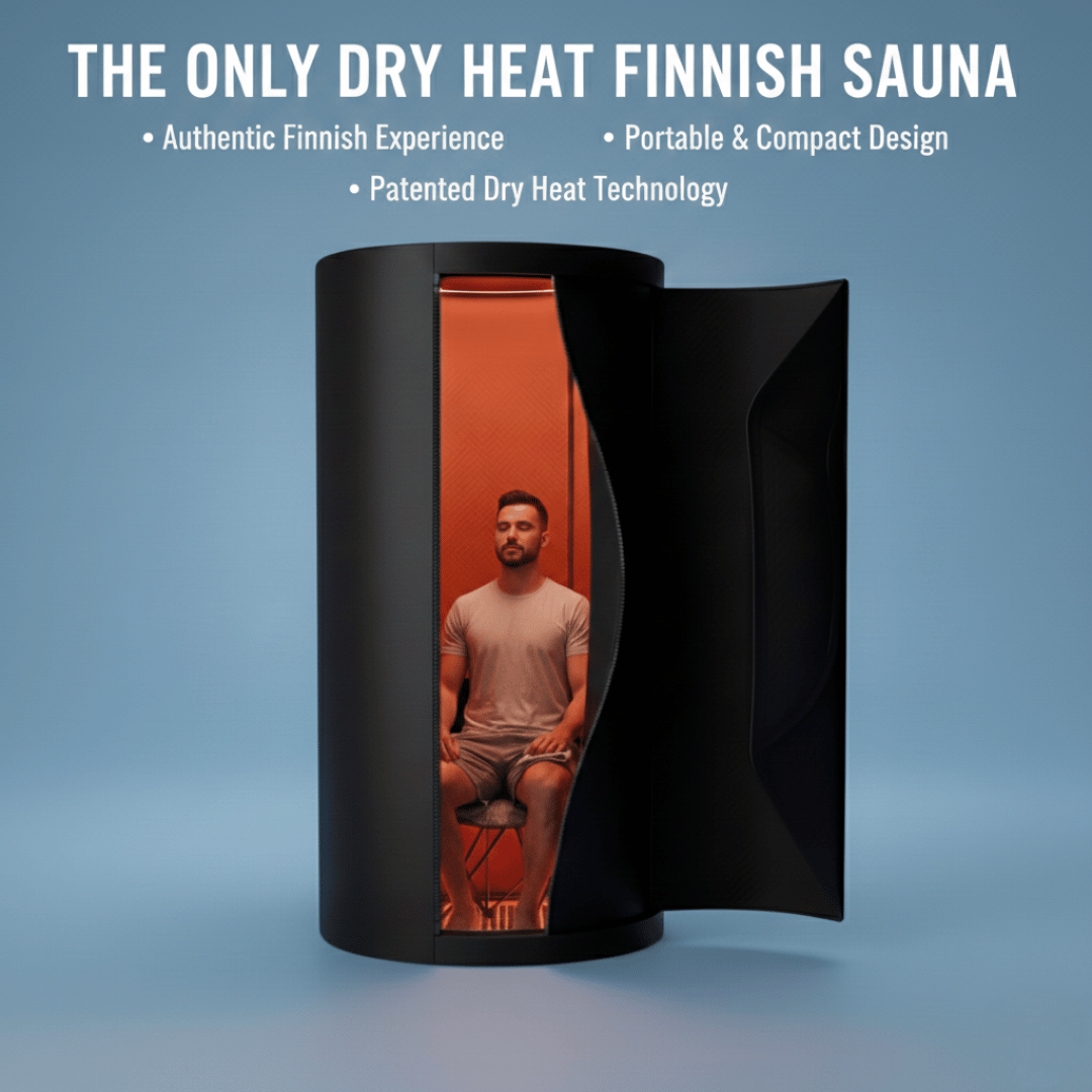 Welzo Finnish Sauna ThermoPod™ Pro Přenosné infračervené červené světlo horký vzduch