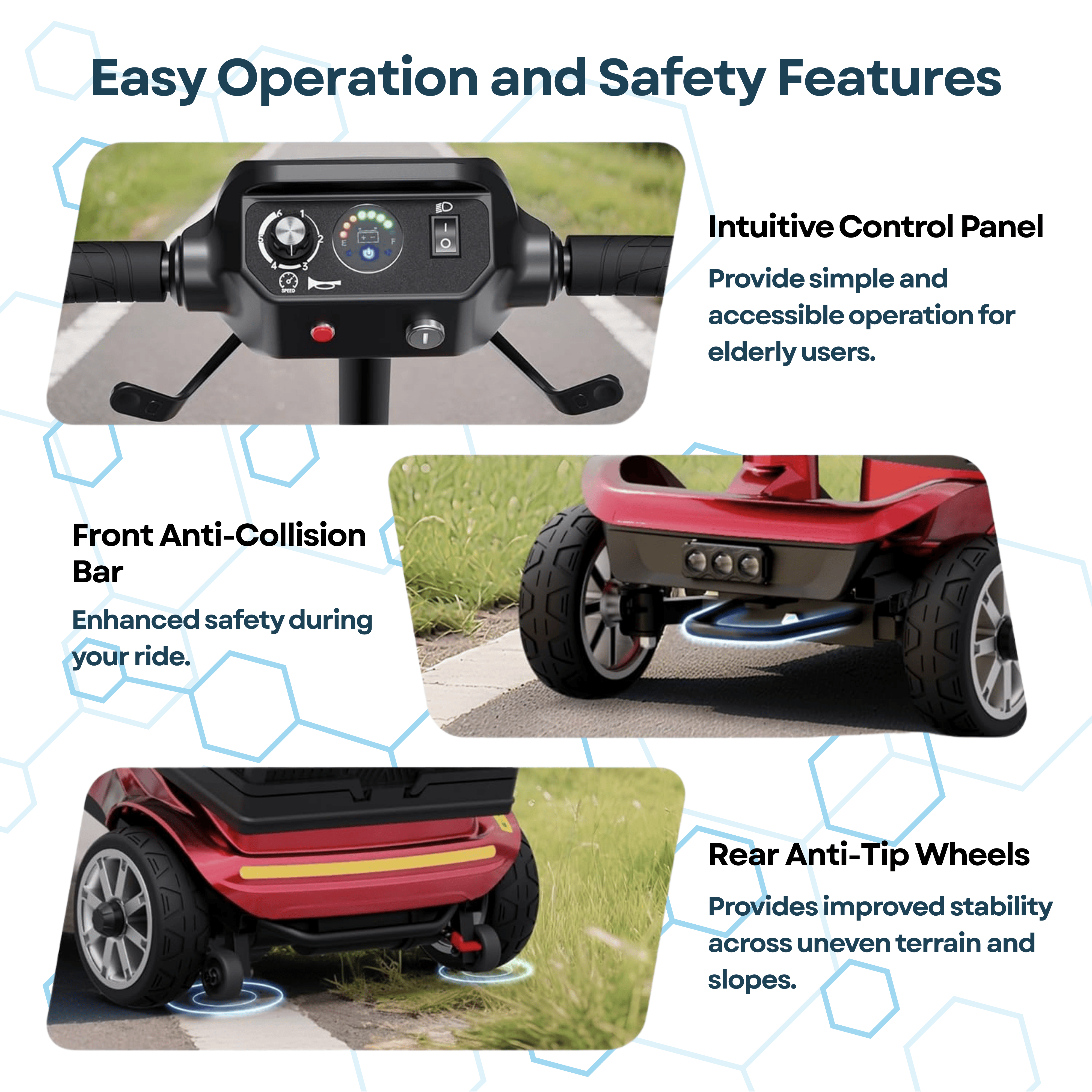 WeCan X-05 Portable Mobility Scooter – image 5
