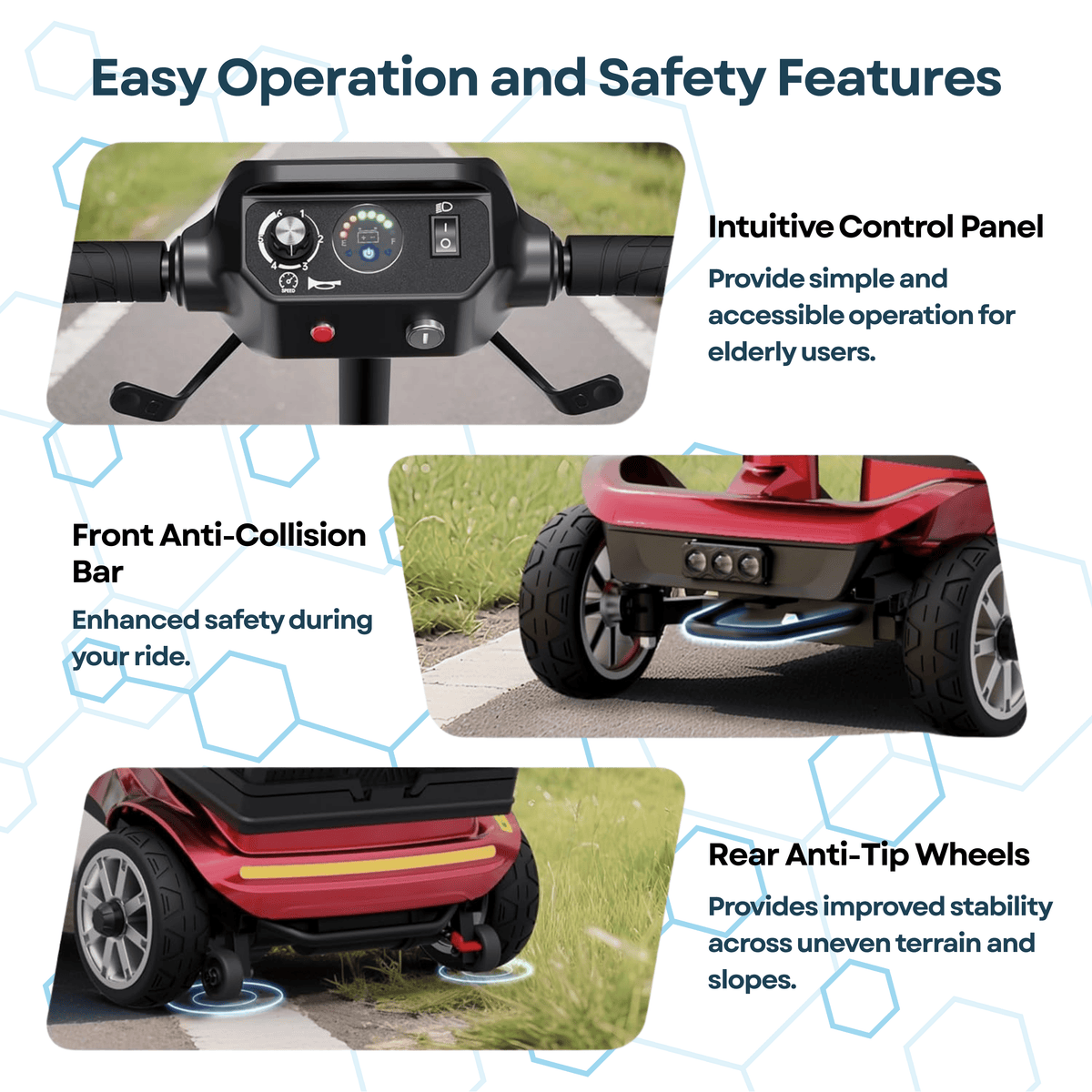 WeCan X-05 Portable Mobility Scooter – image 5