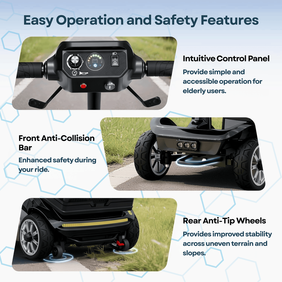WeCan X-05 Portable Mobility Scooter – image 23
