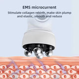 3-в-1 EMS RF отопление на масаджър за лице и тяло-затягане на кожата, против бръчки, лифтинг и подмладяване на лицето