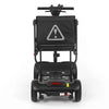 Scooter mobilità pieghevole leggera a tempo libero Welzo - Scooter elettrico portatile a 4 ruote per la batteria al litio degli adulti, range di 20 km
