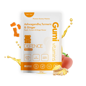 Gumi Vitamins Defence - Ashwagandha, Turmeric & Ginger - Welzo