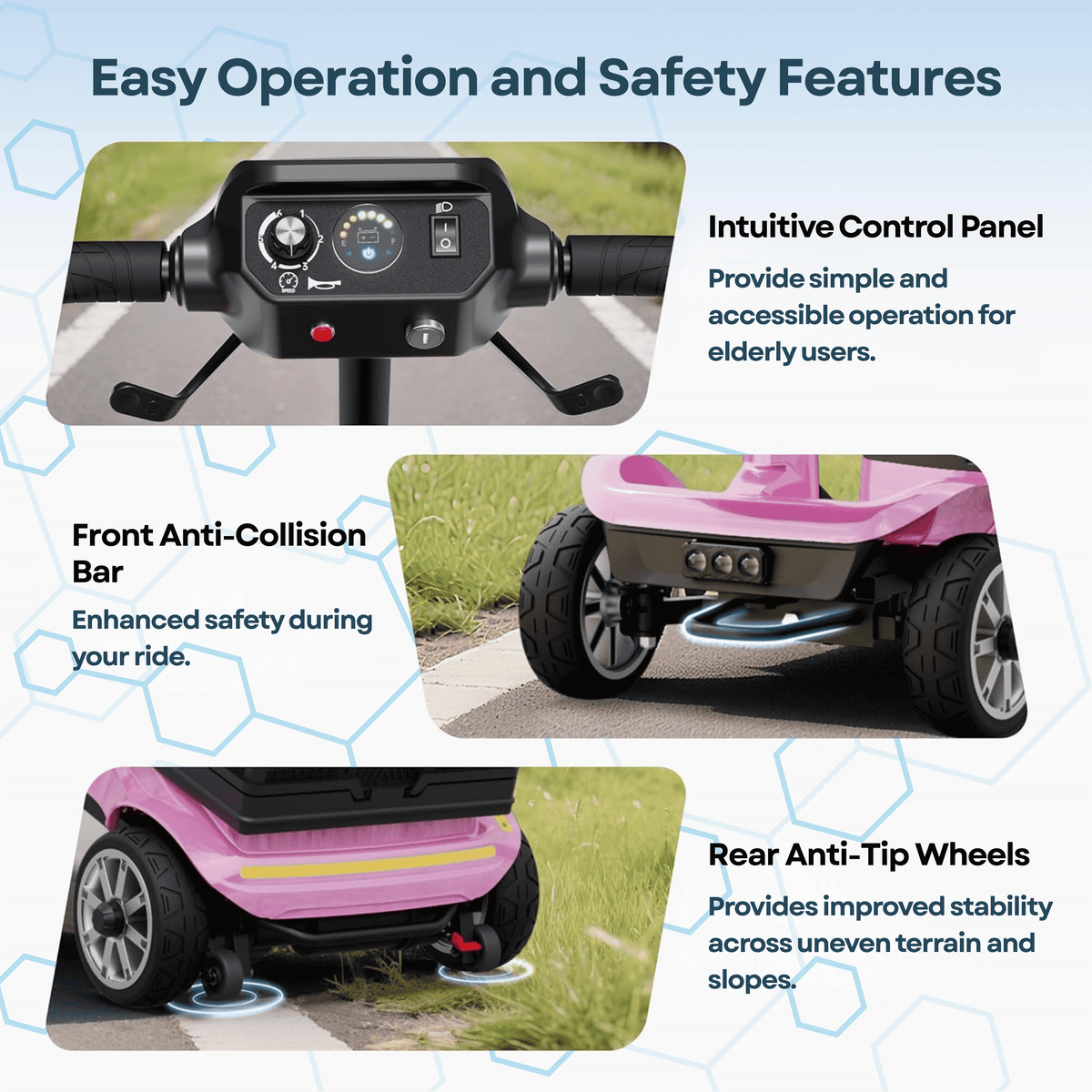 WeCan X-05 Portable Mobility Scooter – image 32