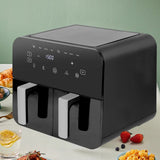 Welzo RapidPro 2000 XL 10L Heißluftfritteuse – Smart Touch Display, 8 Kochvoreinstellungen, fettarmes Kochen