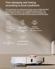 Robot autopulente nexa pro e MOP, doppi mop rotanti, asciugatura a caldo, sterilizzazione UV, mappatura LDS