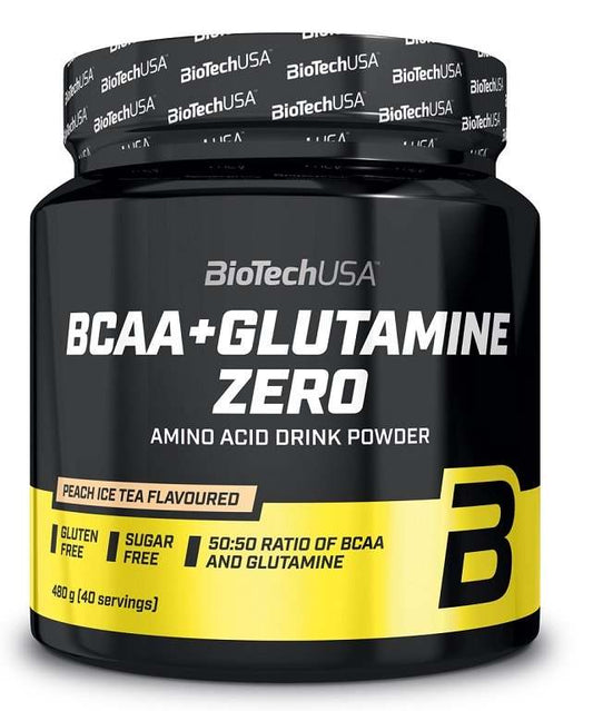 BioTechUSA BCAA + Glutamine Zero, Orange - 480 grams