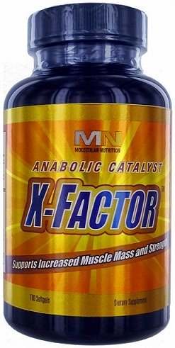 Molecular Nutrition X-Factor, Anabolic Catalyst - 100 softgels