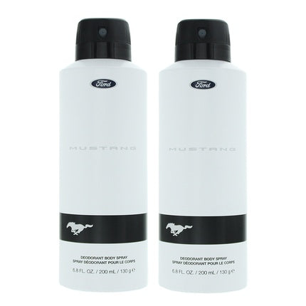 Mustang Ford White Men's Deodorant Body Spray 200ml