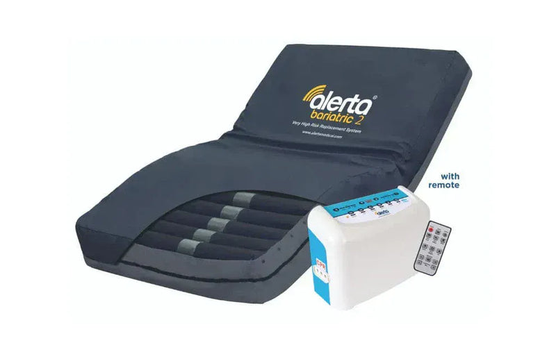 Bariatrische drukverlichting Matras-Alerta bariatrisch 2 vervangingssysteem met ultra-silent pomp en 47 stenen gewichtcapaciteit