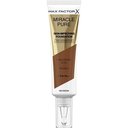 Max Factor Miracle Pure Foundation Cocoa 100