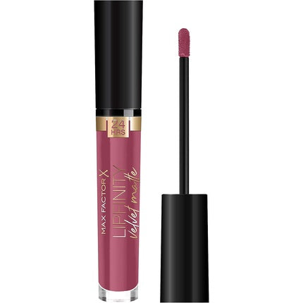 Max Factor Lipfinity Velvet Matte Liquid Lipstick Purple 005 Merlot