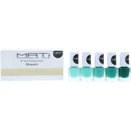 Mati Green Nail Polish 5ml - Pack of 5