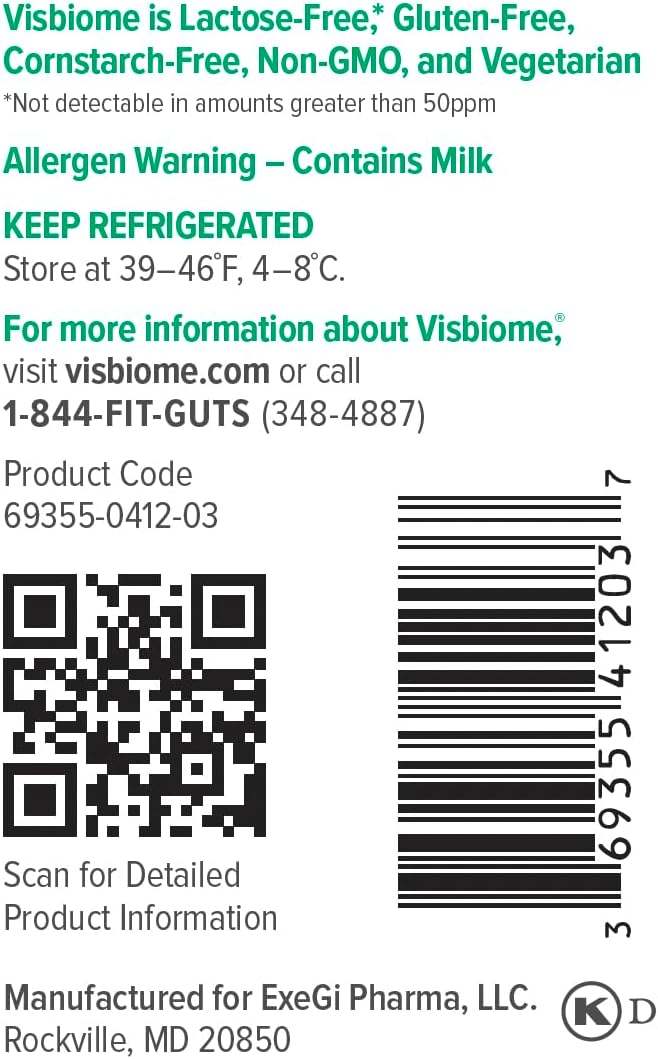 Visbiome (112,5 miljardia) - 60 kapselia