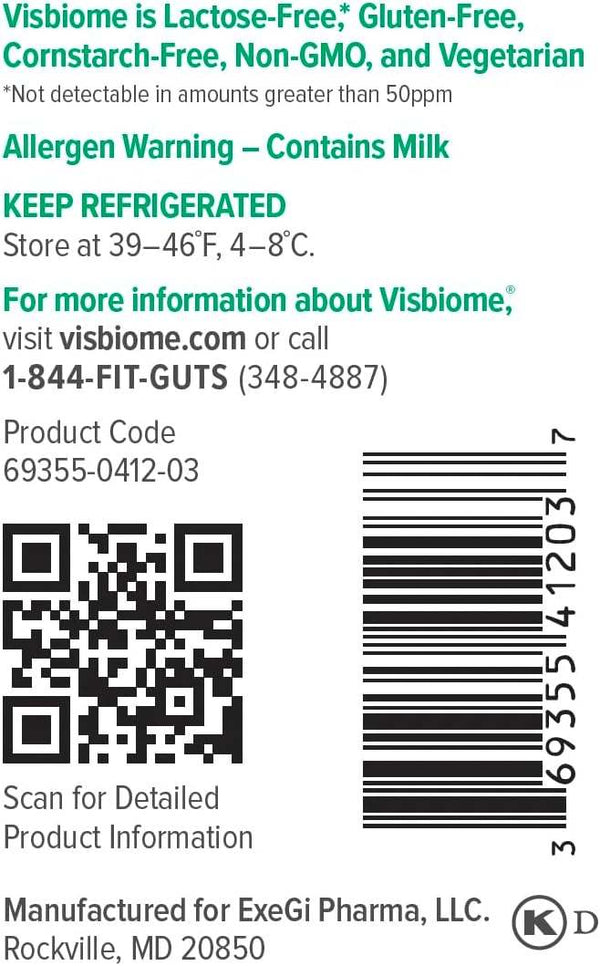 Visbiome (112.5 Billion) - 60 Capsules