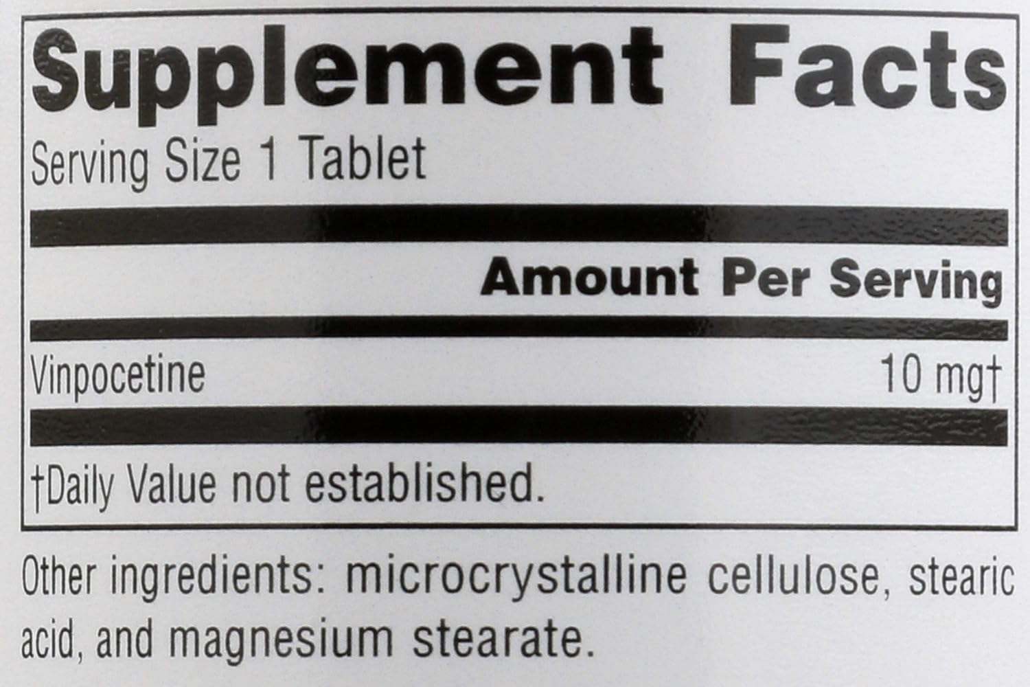 Vinpocetina (10 mg) - 120 schede - Natural di origine