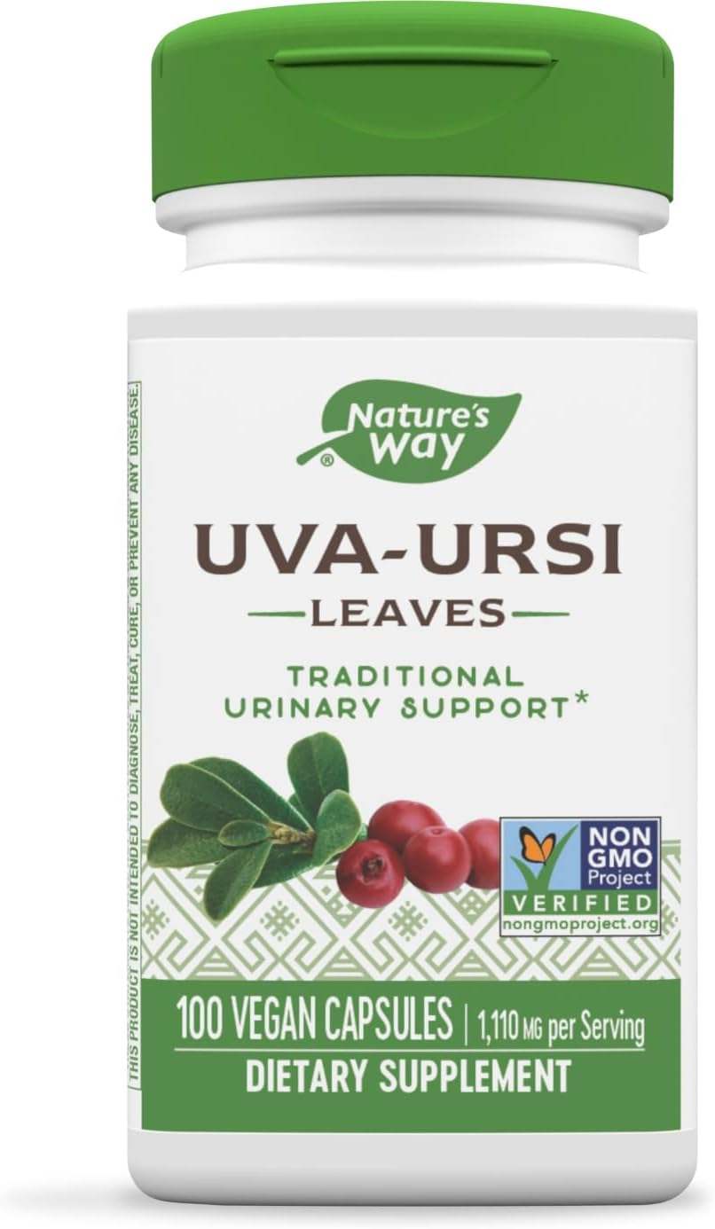 Hojas Uva Ursi, 100 cápsulas - Naturalización