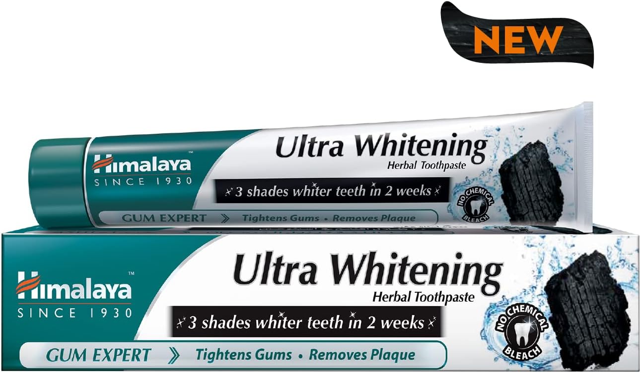 Himalaya Ultra Whitening Herbal Toothpaste - 75 ml
