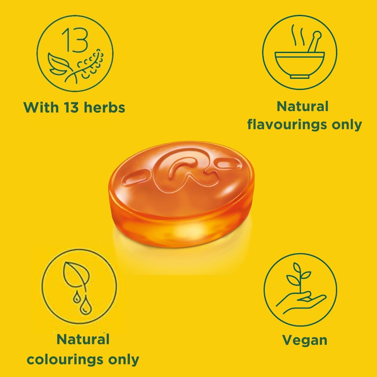 Ricola Swiss Herbal Sweets Elderflower Sugar Free 45g