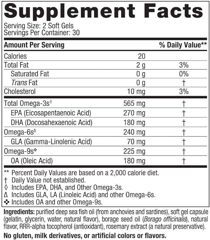 Kompletna omega (limun) 60 mekih gela - Nordic Naturals