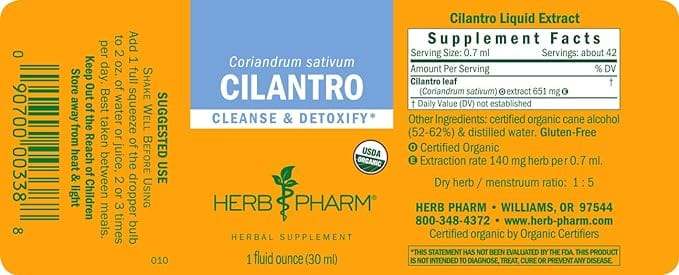 Cilantro, 1 fl oz - „Herb Pharm“