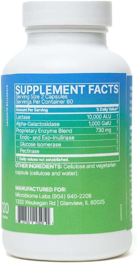 Fodmate (120 capsules) - laboratoires de microbiome