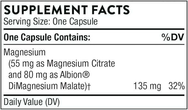 Magnesiumcitramat, 90 Gemüsekappen - Thorne Research