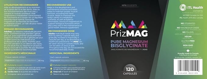 MAG365 PRIZMAG PURE Magnesium Bisglycinat