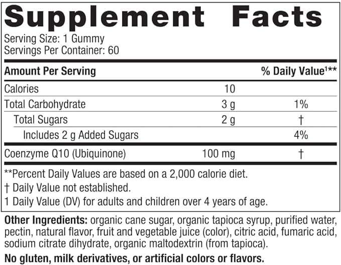 CoQ10 (Erdbeergeschmack) 60 Gummies - nordische Naturals