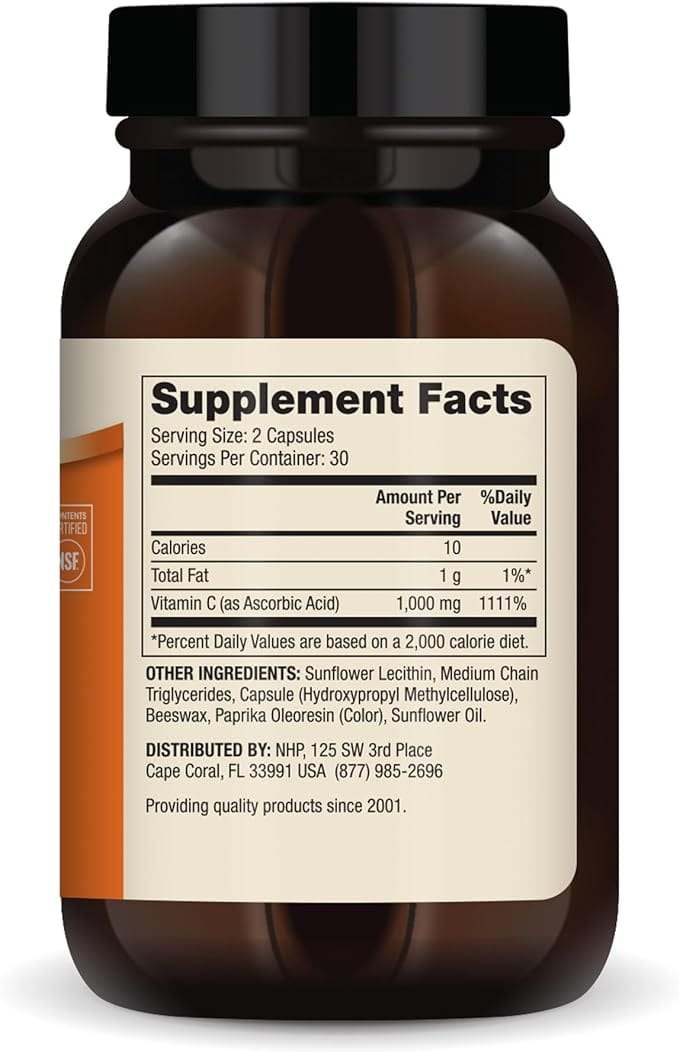 Liposomales Vitamin C (60 Kapseln) - DR Mercola