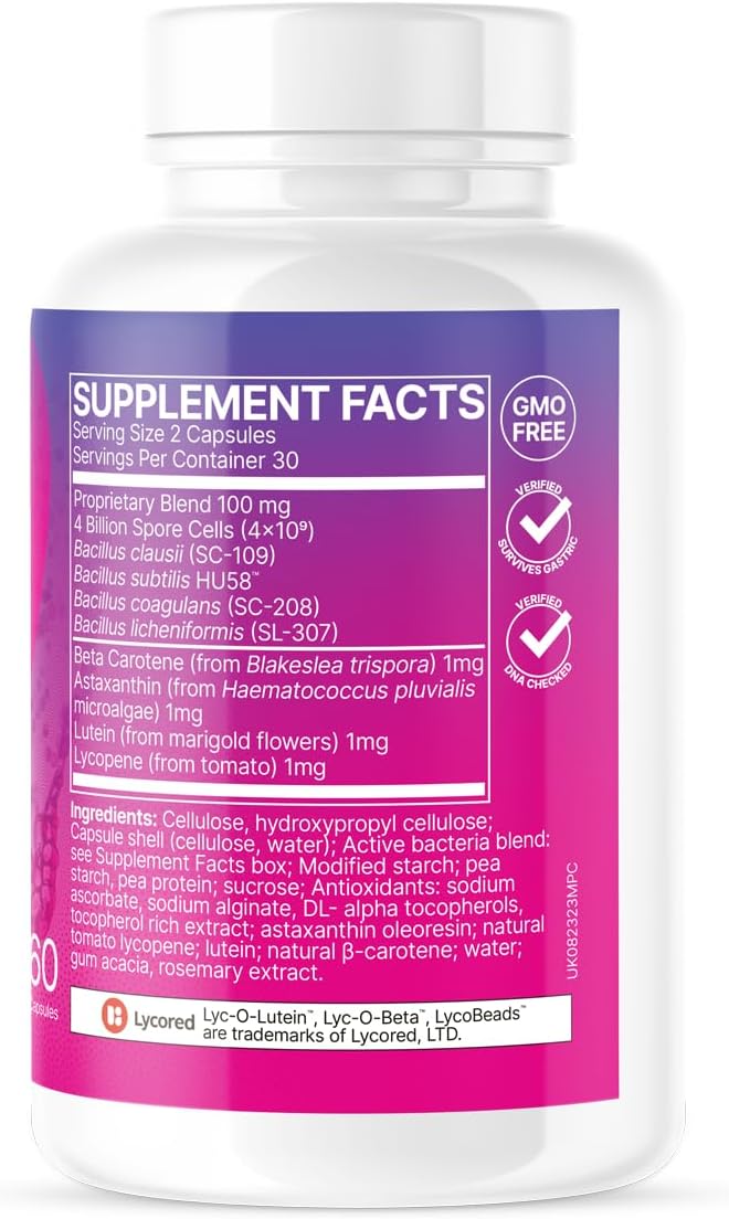 Megasporebiotic plus antioxidanten - 60 caps - Microbiome Labs