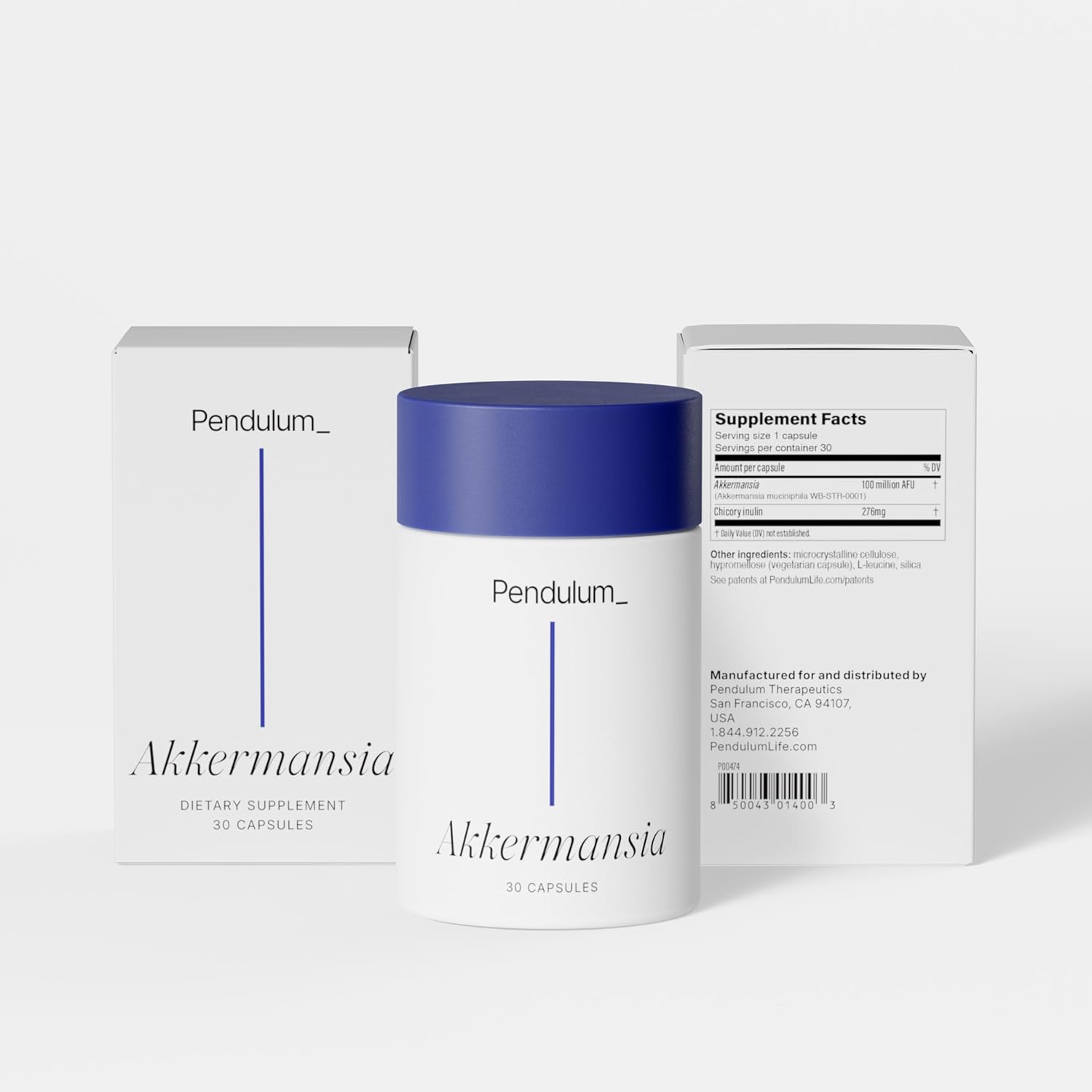 Akkermansia, 30 tobolek - kyvadlo