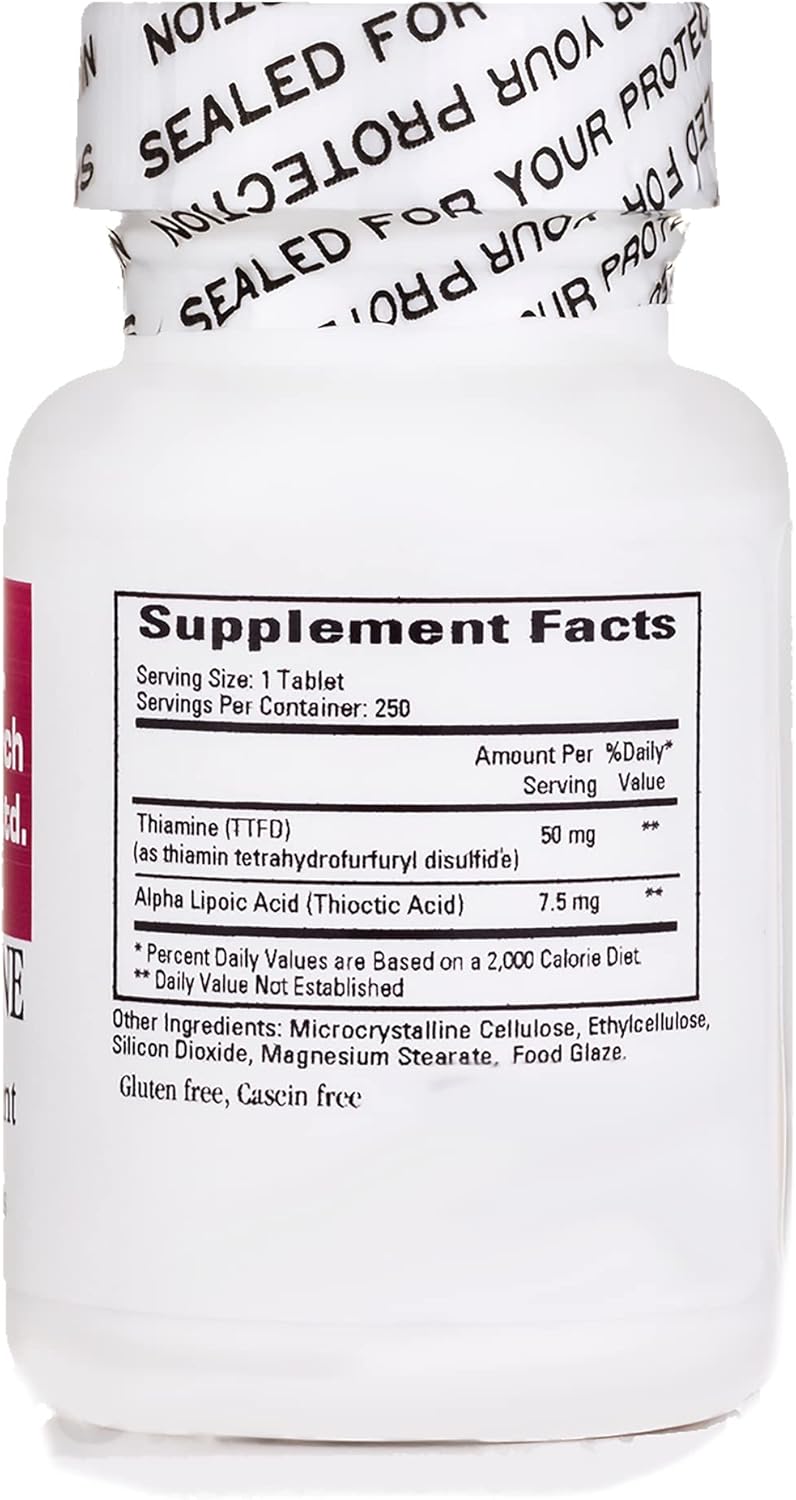 Lipothiamin - 250 enterojní tablety - ekologické vzorce