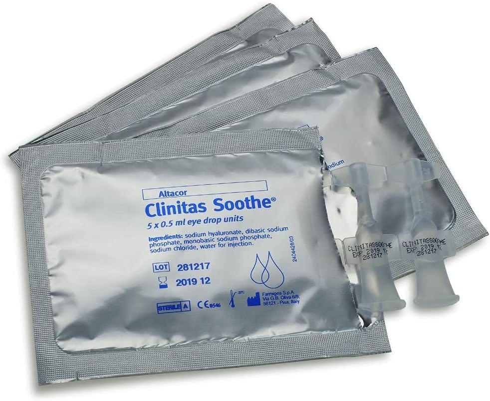 Clinitas Soothe Dry Eye Relief Drops Pack of 20