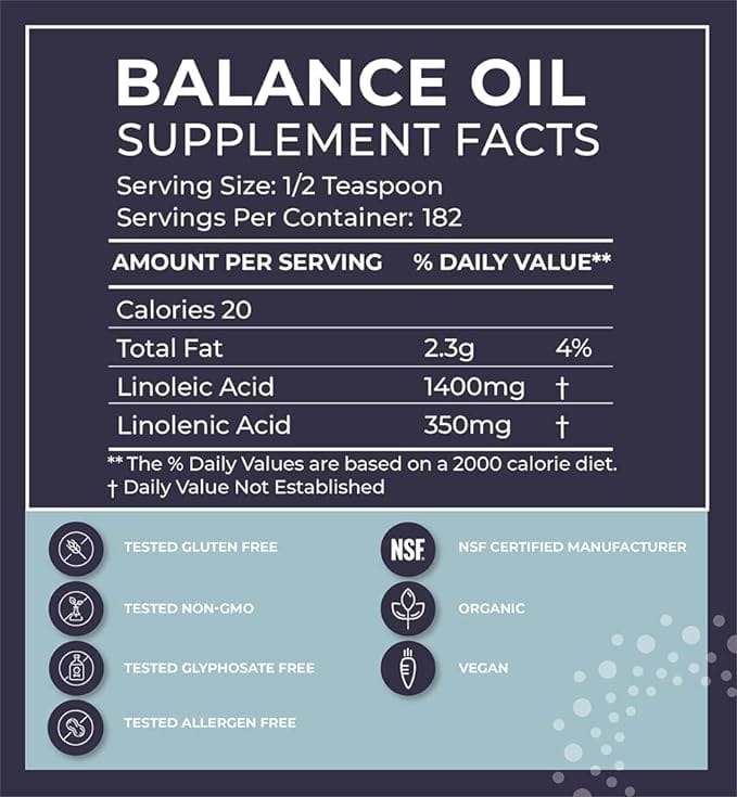 Balance Oil 16oz - Bodybio