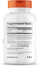 Ubiquinol s Kanekom 100mg, 60 Softgels - Doctor's Best