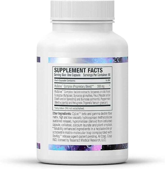 Musolve SR, 90 capsules - Tesseract Medical Research