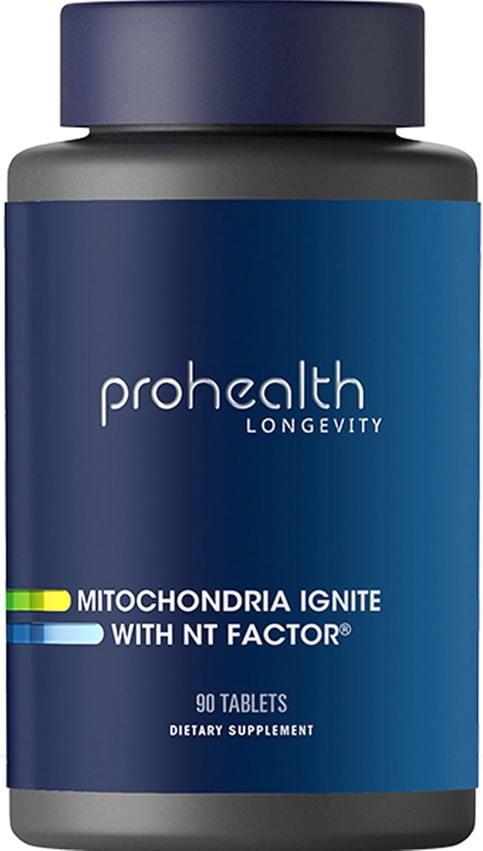 Mitochondria Ignite™ with NT Factor® - 90 tabs (675mg) - ProHealth - welzo