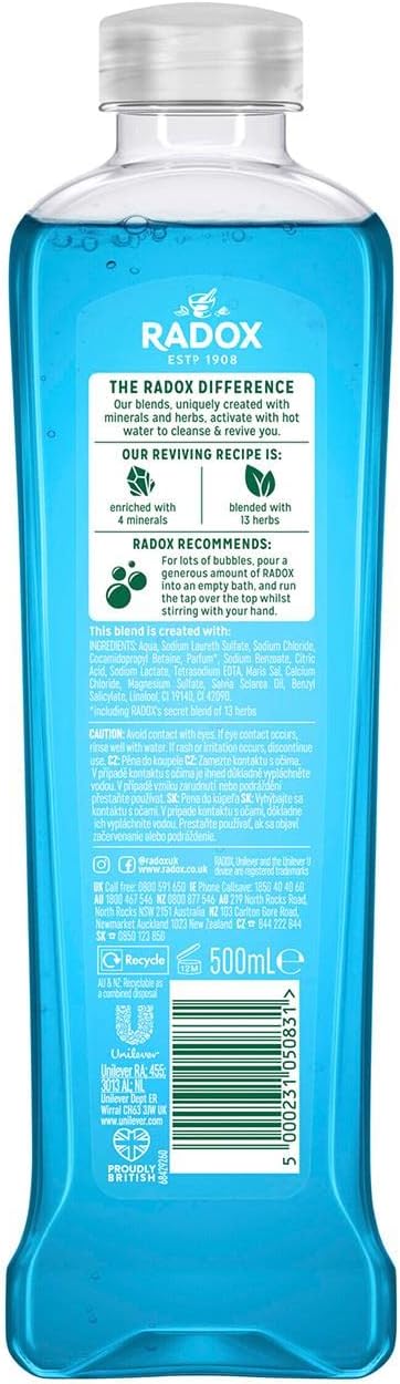 Radox Herbal Bath Muscle Soak 500ml