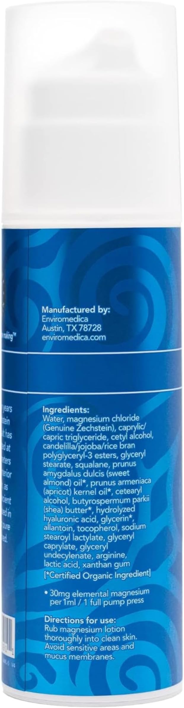 Magnesium lotion 5oz - gamle mineraler