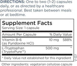 L -tryptofaan (60 capsules) - Metabolisch onderhoud