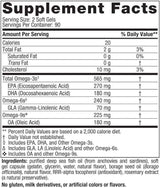 Kompletní omega (citron) 180 měkkých gelů - severské naturals