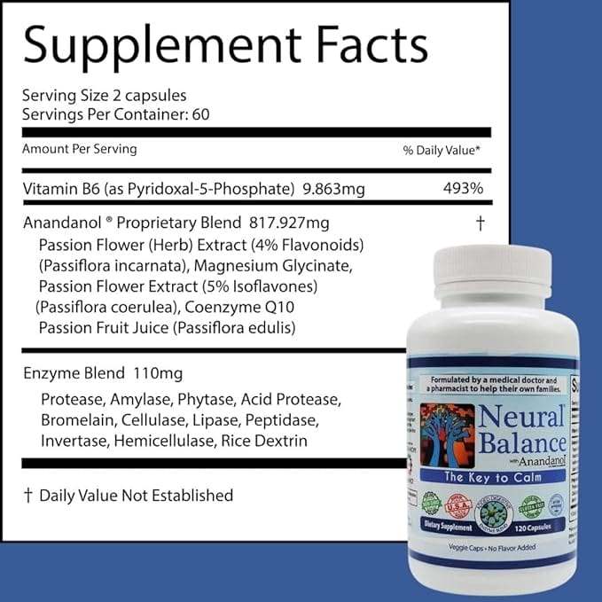 Neural Balance - 120 Capsules